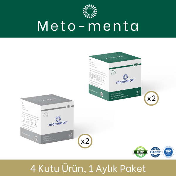 Meto-Menta 1 Aylık Kapsamlı Metabolizma Anti-İnflamasyo Paketi 4 Kutu Ürün